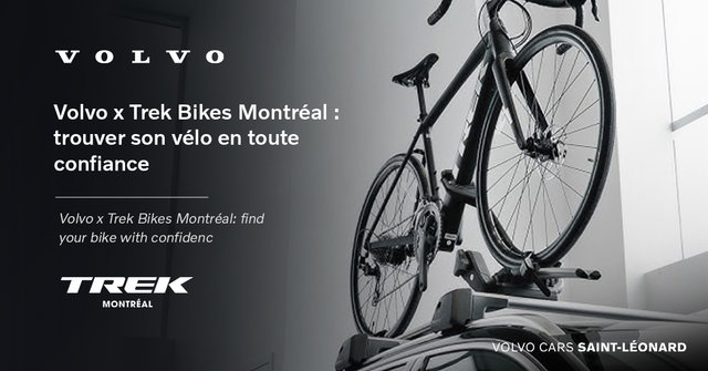 Volvo x Trek Bikes Montreal find your bike with confidence