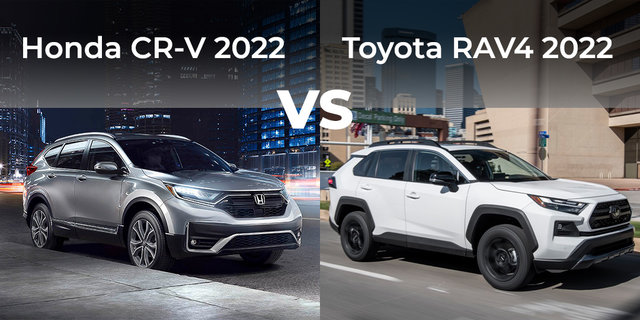 Honda CR-V 2022 vs Toyota RAV4 2022