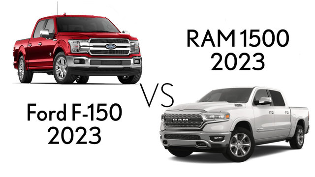 Ram 1500 2023 vs Ford F-150 2023