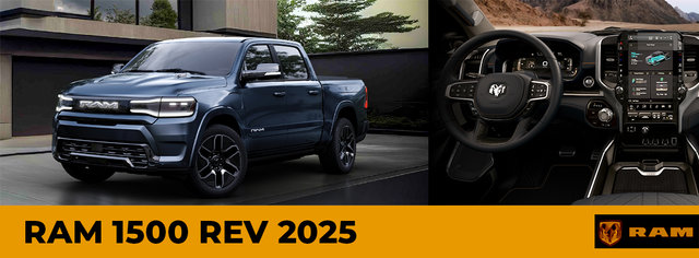 The 2025 Ram 1500 REV Revealed