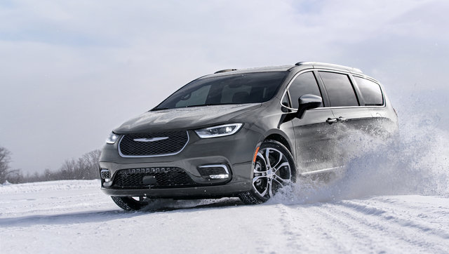 La Chrysler Pacifica obtient le titre de TOP SAFETY PICK de l'IIHS