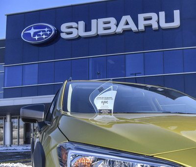 Subaru Crosstrek, gagnante au concours de l'AJAC!