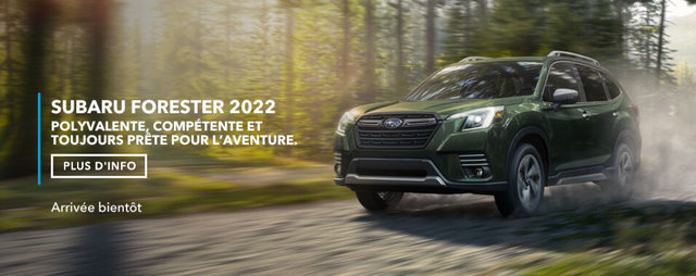 Forester 2022: Subaru révèle les prix!