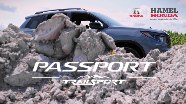 Discover the all-new Passport Trailsport, available at Hamel Honda.