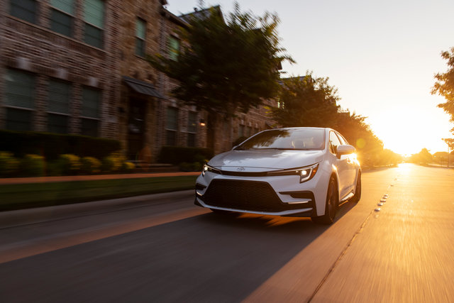 A Look at How the 2023 Toyota Corolla Hybrid Compares with the Redesigned 2023 Toyota Prius