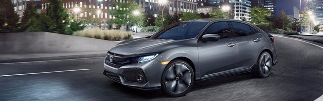 La Honda Civic Hatchback 2017 en cinq points