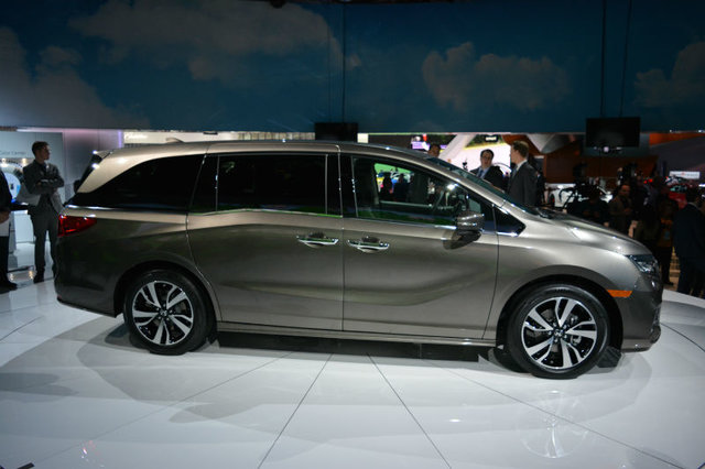 La nouvelle Honda Odyssey 2018 voit le jour au Salon de l’Auto de Détroit