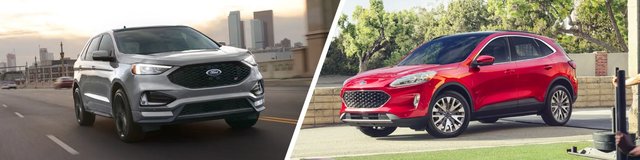 Ford Edge Vs. Ford Escape Model Comparison - Bell Ford