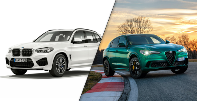 Alfa Romeo Stelvio Quadrifoglio vs BMW X3 M