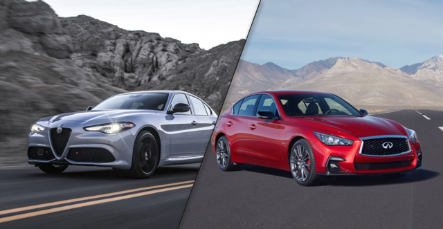 Alfa Romeo Giulia 2021 vs. Infiniti Q50 2021: toutes les berlines ne sont pas créées égales