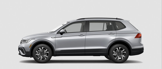 The 2022 Volkswagen Tiguan Trendline in detail