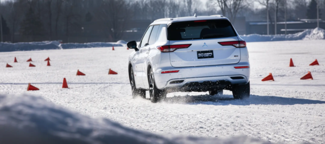 How Mitsubishi’s Super All-Wheel Control takes the chill out of winter driving