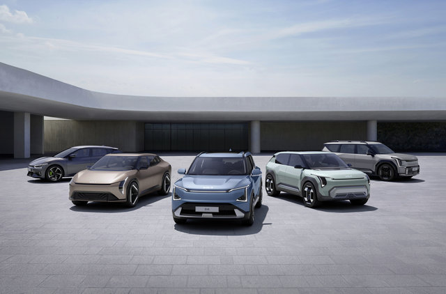 EV5, EV3 et EV4 de Kia : pionniers de la prochaine génération de véhicules électriques