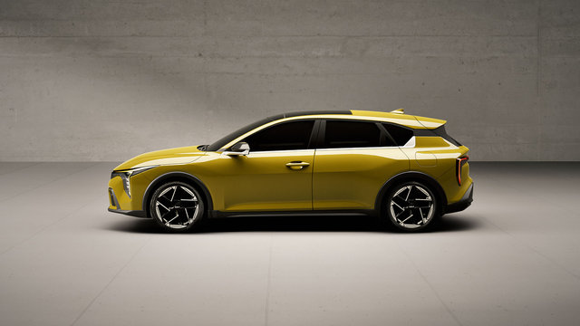 Kia Unveils a Hatchback Twist for the Brand-New 2025 K4 Compact
