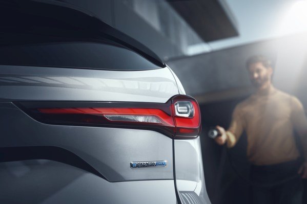 The CX-90, the first Mazda plug-in hybrid electric vehicle