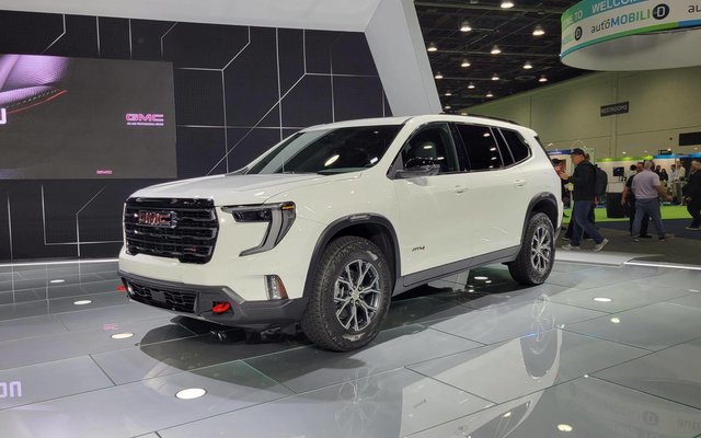 All-New 2024 GMC Acadia Seats Up to Eight, Settles for Four Cylinders