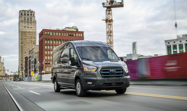 A sustainable option for your business : The Ford E-Transit 2024