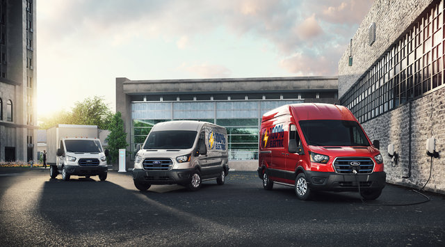 A sustainable option for your business : The Ford E-Transit 2024
