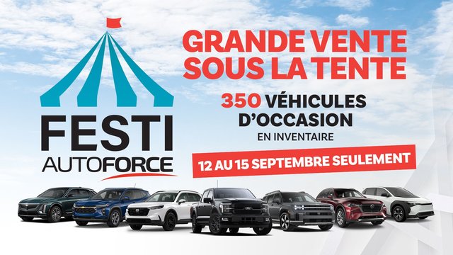 THE BEST DEALS ARE AT FESTI AUTOFORCE!