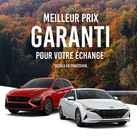 Sell Your Vehicle for the Best Price at Hyundai Île-Perrot!