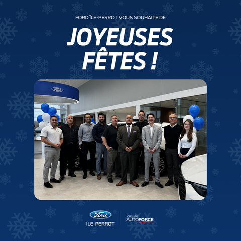 Ford Île-Perrot Wishes You Happy Holidays!