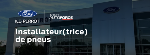 Installateur(trice) de pneus
