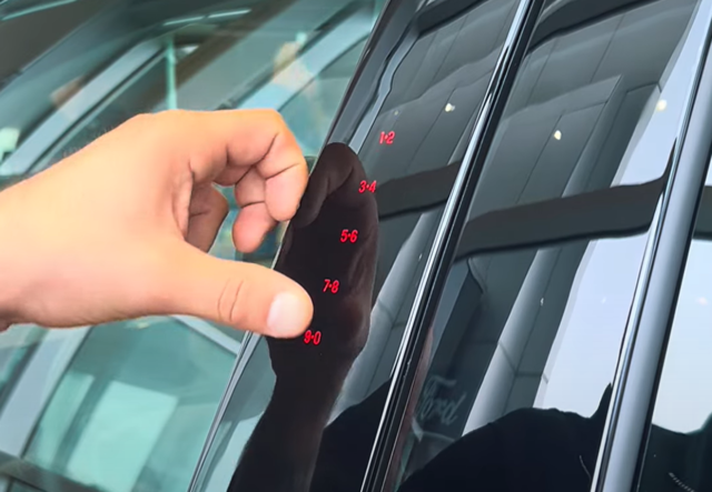 Code de porte sur la Mustang Mach-E