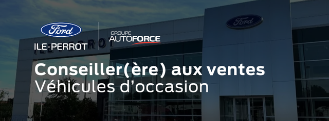 Conseiller(ère) aux ventes - Véhicules d'occasion