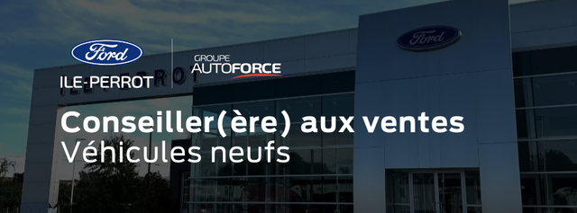 Conseiller(ère) aux ventes - véhicules neufs