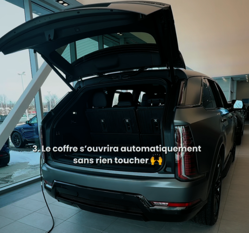 Hayon Auto-Sense sur l'Escalade