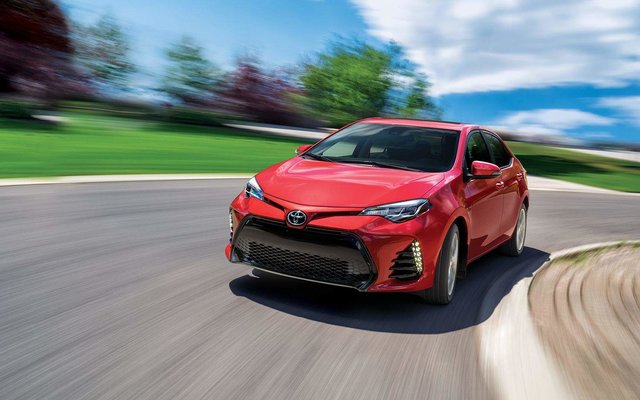 The redesigned 2017 Toyota Corolla!