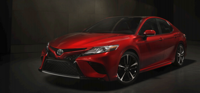 The all-new 2018 Toyota Camry unveiled at the Detroit Auto Show