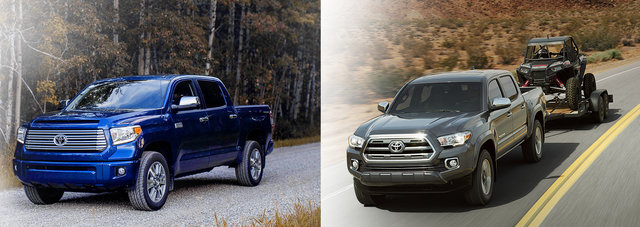 Toyota Trucks - Choose the Tundra or the Tacoma!