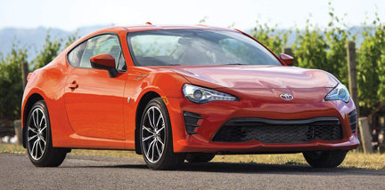 The Scion FR-S changes its name this year. This is the new 86 from Toyota!