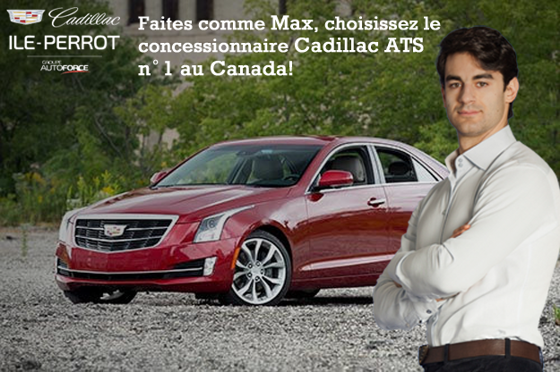 Cadillac de l'Île Perrot: Concessionnair no.1 au Canada pour la vente de Cadillac ATS