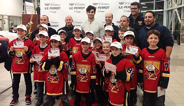 Max Pacioretty rencontre les jeunes hockeyeurs de la région!