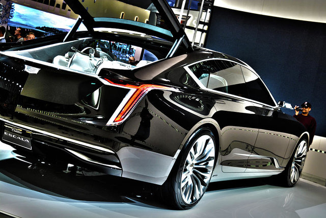 The new 2018 Cadillac Escala prototype at the Montreal Auto Show!