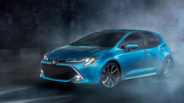 The all-new 2019 Corolla Hatchback