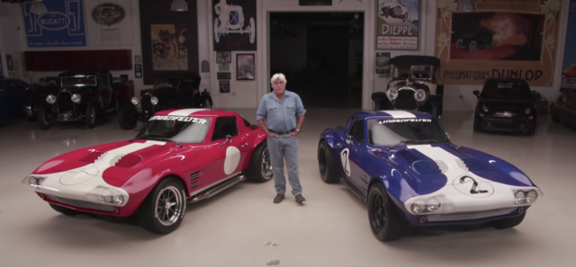 Jay Leno à bord de la nouvelle Corvette Grand Sport de l’équipe Super Performance!