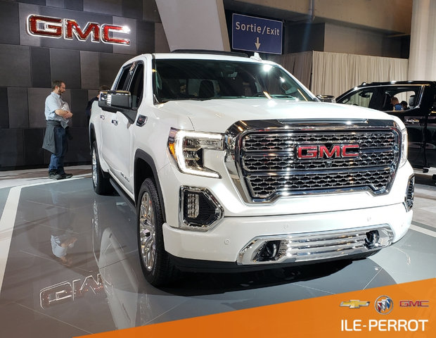 The GMC lineup at the 2019 Montreal Auto Show