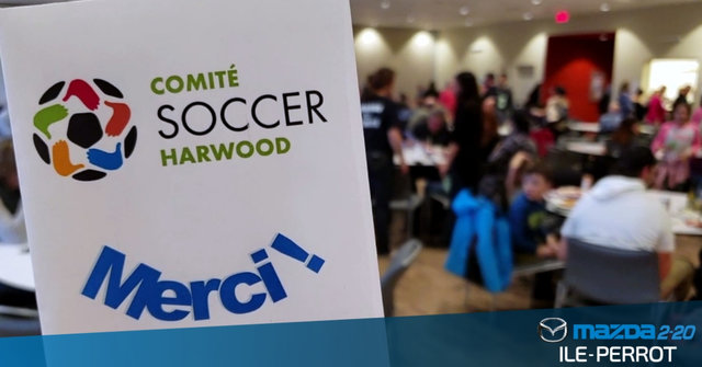 Souper spaghetti du Comité soccer Harwood : Un succès sur toute la ligne