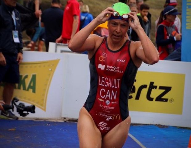 Emy Legault at the Tiszaujvaros World Cup