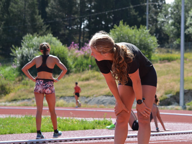 Entraînement intensif d’Emy Legault en France