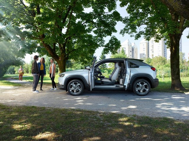 A first electric vehicle for Mazda