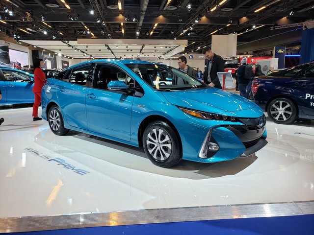 Gamme Toyota au Salon de l'Auto de Montréal