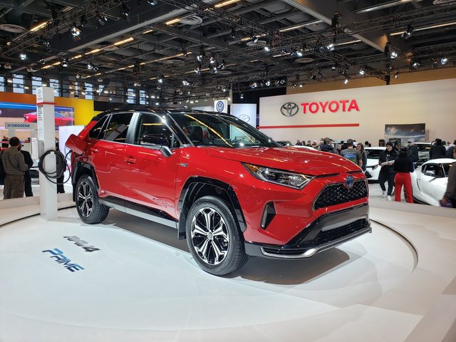 Gamme Toyota au Salon de l'Auto de Montréal