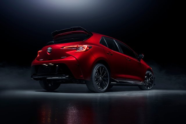 Rouge supersonique pour la Corolla Hatchback Édition spéciale 2021