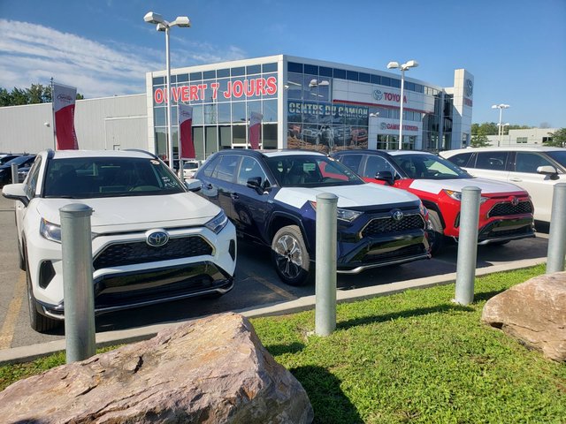 The 2021 RAV4 Prime has arrived at our dealership !