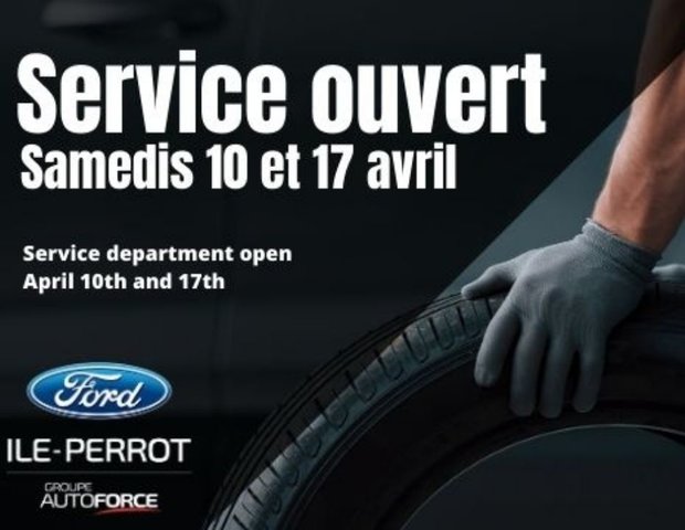 Service ouvert les 10 et 17 avril