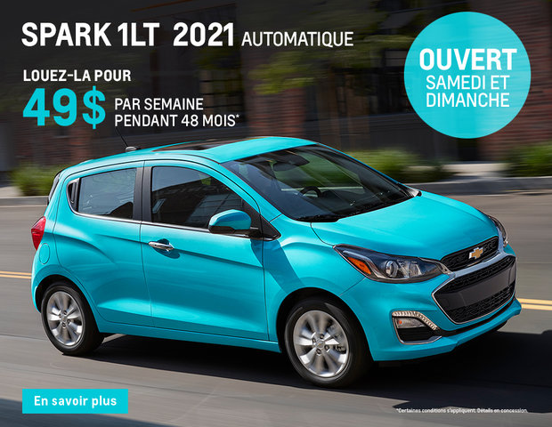 Chevrolet Spark 2021 : La référence dans le segment des sous-compacts